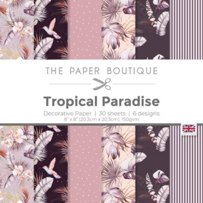 Tropical Paradise 8 x 8″ Paper Pad