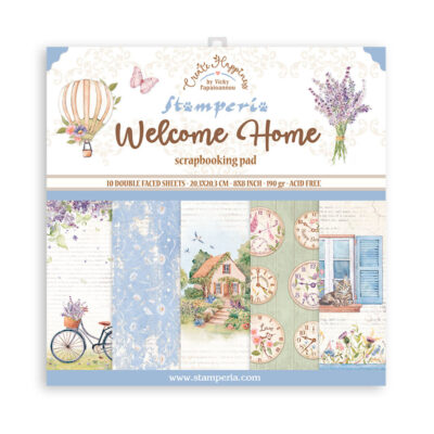 Create Happiness Welcome Home 8 x 8″ Paper Pad