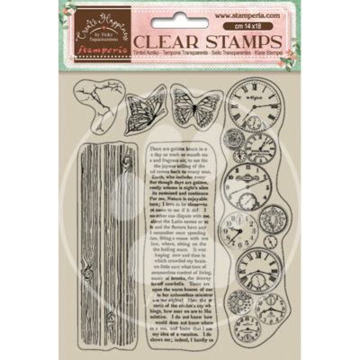 Create Happiness Welcome Home Clear Stamp Clocks
