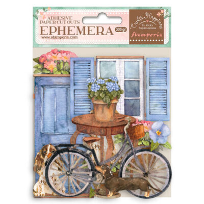 Welcome Home Ephemera – Bicycle and Flowers
