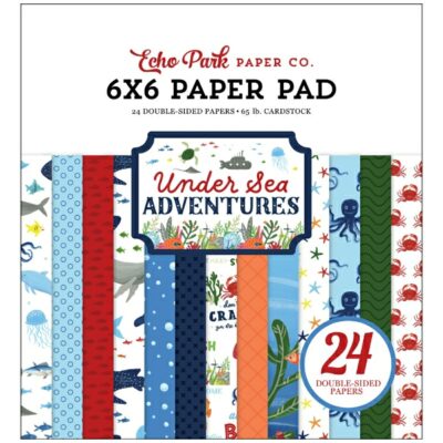Under Sea Adventures 6 x 6″ Paper Pad