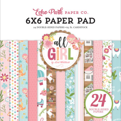 All Girl 6 x 6″ Paper Pad