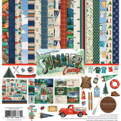 Summer Camp 12 x 12″ Collection Kit