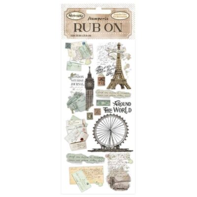 Rub-Ons – Around The World Monuments