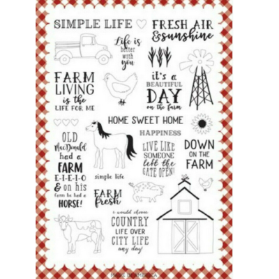 Down on the Farm Stamp Set