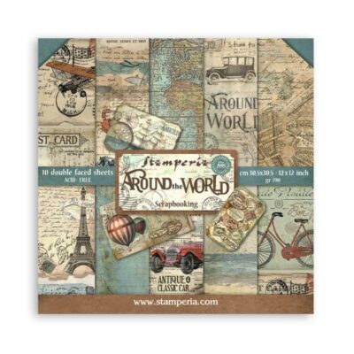 Around The World 12 x 12″ Paper Pad