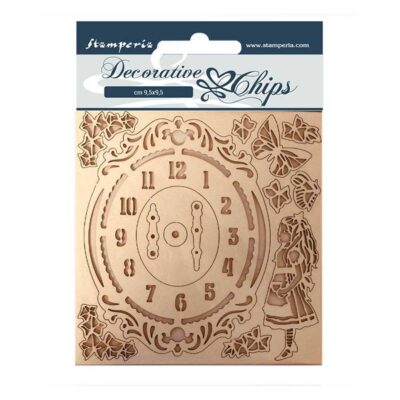 Stamperia Decorative Chips Alice Clock