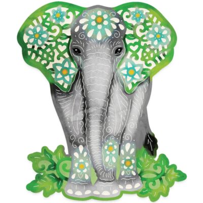 Floral Elephant Dies