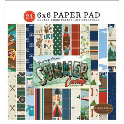 Summer Camp 6 x 6″ Paper Pad