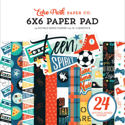 Teen Spirit Boy 6 x 6″ Paper Pad