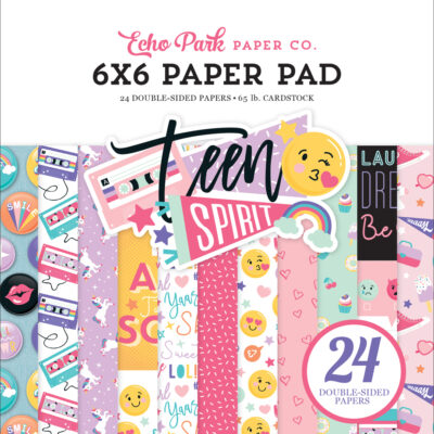 Teen Spirit Girl 6 x 6″ Paper Pad