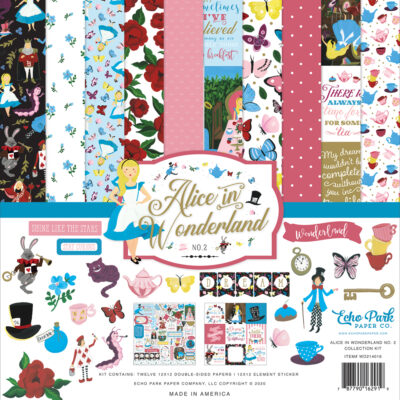 Alice In Wonderland No. 2 12 x 12″ Collection Kit
