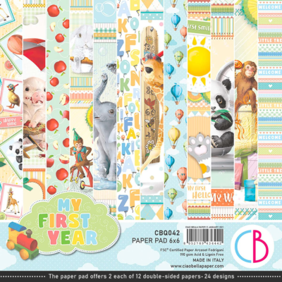 Ciao Bella 6″ Paper Pack – My First Year