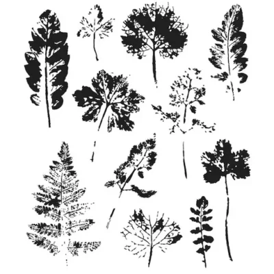 Leaf Prints Stamp Set