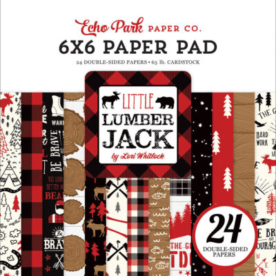 Little Lumberjack 6 x 6″ Paper Pad