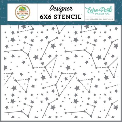 Sky Constellations 6″ Stencil