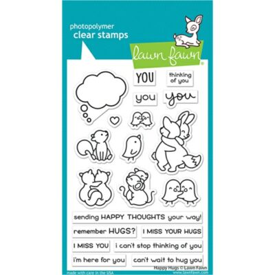 Lawn Fawn Happy Hugs Stamps