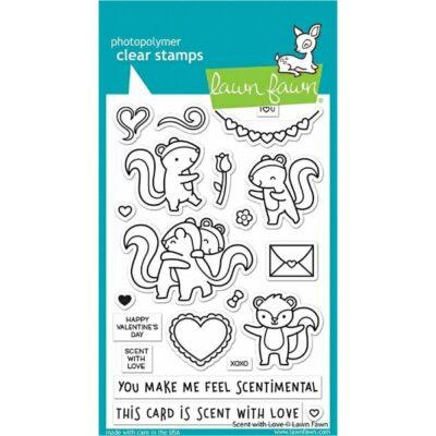 Lawn Fawn Scent With Love Stamps