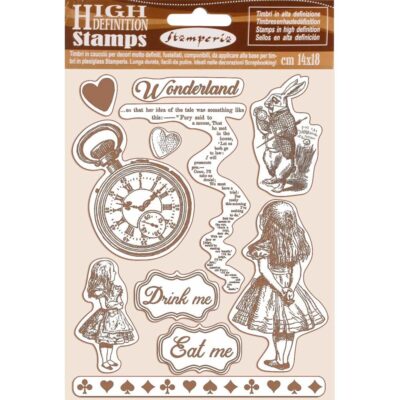 Stamperia Rubber Stamps – Alice