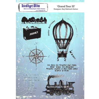 IndigoBlu Grand Tour III Rubber Stamps