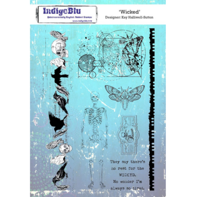 IndigoBlu Wicked Rubber Stamps