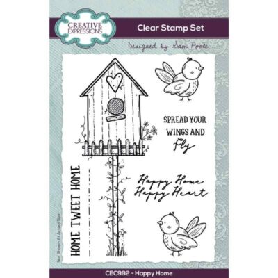 Happy Home Clear Stamp