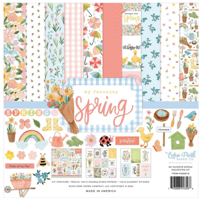 Echo Park Collection Kit 12″ My Favorite Spring