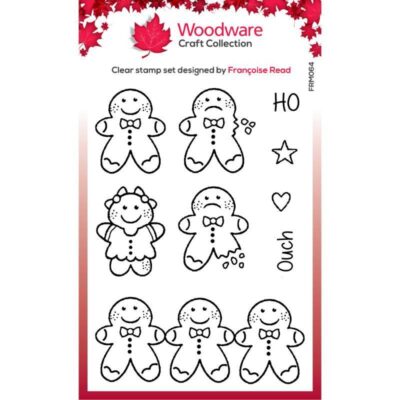 Tiny Gingerbread Men Clear Stamps