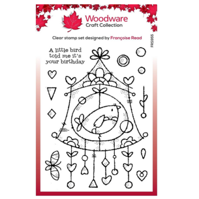 Wire Birdhouse-Clear Stamps