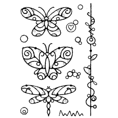 Wired Butterflies Stamp Set