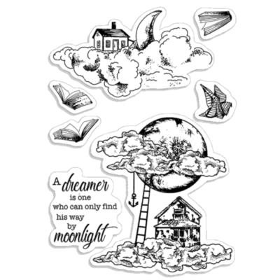 Ciao Bella – Moonlight Clear Stamp Set
