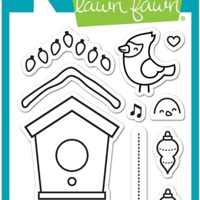 Lawn Fawn Winter Birds Add-on Stamps
