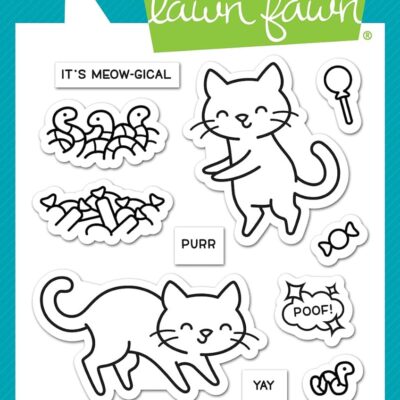 Lawn Fawn Purrfectly Wicked Add-on Stamps
