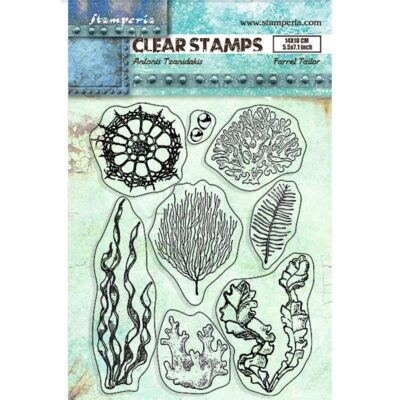 Songs of the Sea Clear Stamps – Corals
