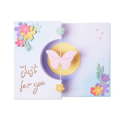 Sizzix Thinlits Dies – Butterfly Spinner Card