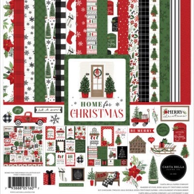 Home For Christmas 12 x 12″ Collection Kit