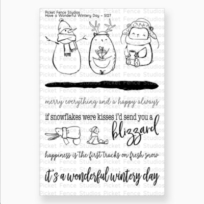 Have a Wonderful Wintery Day Clear Stamps