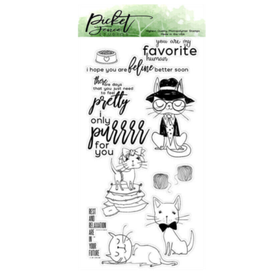 Pretty Kitties Clear Stamps