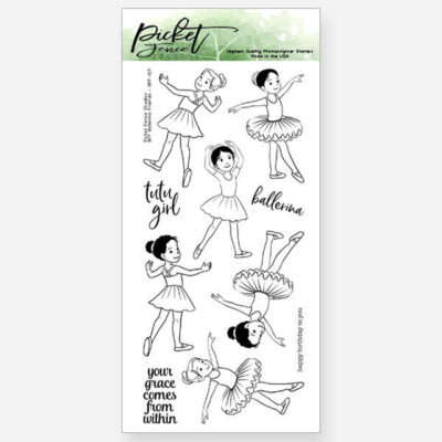 BFF Ballerina Friends Clear Stamps