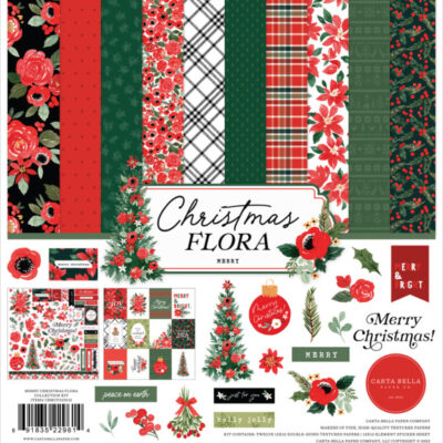 Merry Christmas Flora 12 x 12″ Collection Kit