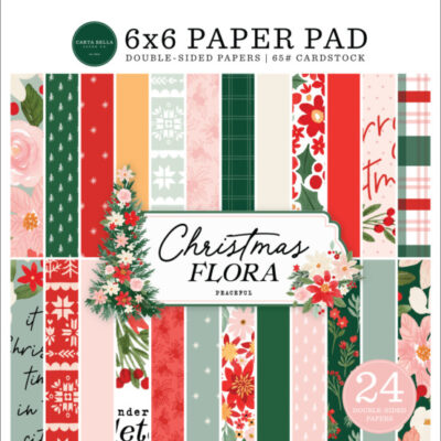 Peaceful Christmas Flora 6 x 6″ Paper Pad