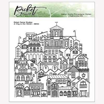 A City in the World Clear Stamps
