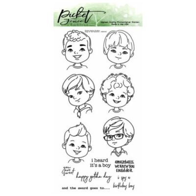 Boys of all Seasons Clear Stamps