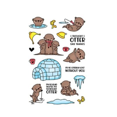 Otterly Lovable Clear Stamps