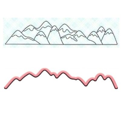Snowy Mountains Stamp & Die