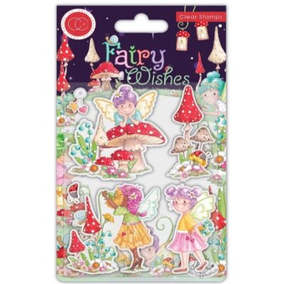 Fairy Wishes Flowers Stamp Set