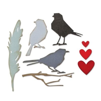 Sizzix Thinlits Dies – Vault Lovebirds