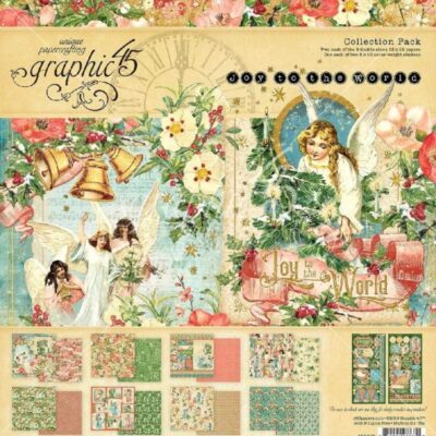 Graphic 45 Joy to The World Collection Pack 12″
