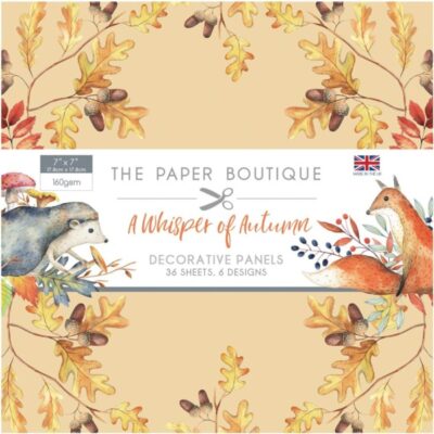 A Whisper of Autumn 7 x 7″ Panel Paper Pad