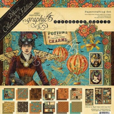 Graphic 45 Steampunk Spells Deluxe Collectors Edition 12″